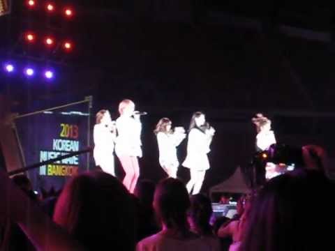 Korean Music Wave in Bangkok 2013 (4Minute - Hot Issue)
