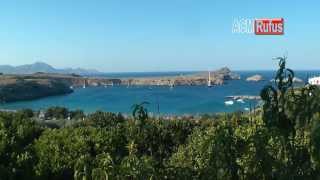 preview picture of video 'Baia di Lindos - Isola di Rodi, Grecia'