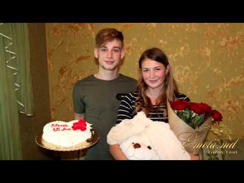 Emotii.md - Livrare Flori la Saseni, Calarasi ! Surpriza la domiciliu de la mama pentru fiica Elena.