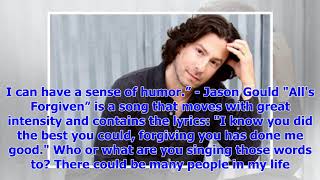 [Breaking News]Jason Gould: Baring his soul and sing his song