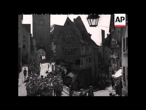 HITLER YOUTH MARCH TO NUREMBERG - SOUND