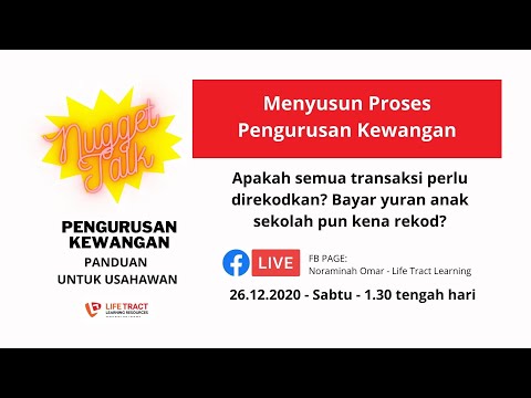 , title : 'Merekod Transaksi Bisnes - Semua kena rekod ke? | Noraminah Omar'