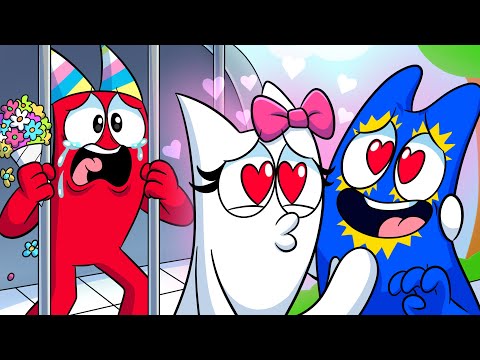 FLUMBO FALLS in LOVE?! GARTEN of BANBAN 7 Animation