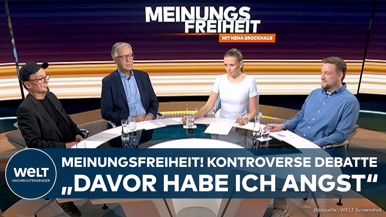 MEINUNGSFREIHEIT MIT NENA BROCKHAUS: Kontroverse Debatte! Die komplette Sendung!