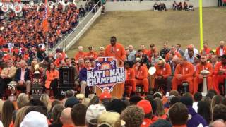 Jadar Johnson recaps his time at Clemson