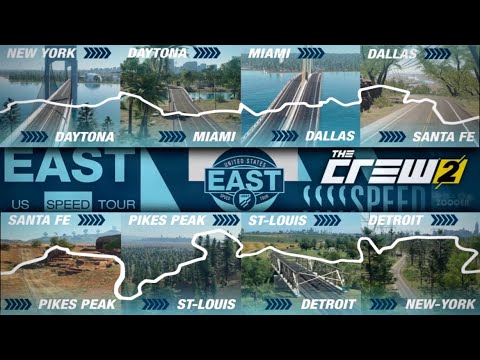 Die KOMPLETTE US Speed Tour EAST ! - The Crew 2