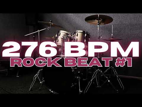 276 BPM - Rock Drum Beat - Loop 1
