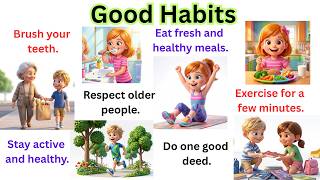 Daily Good Habits in English | Daily Use English Sentences for Beginners | English Speaking Practice