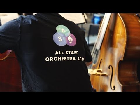 Behind the scenes of the University of Melbourne Staff Orchestra