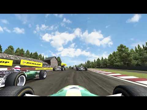 ToCA Race Driver 3, great overtakes with a Lotus Type 49 in Spa