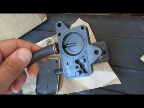 Briggs & Stratton 393397 fuel pump kit install/ rebuild on Flat head engine