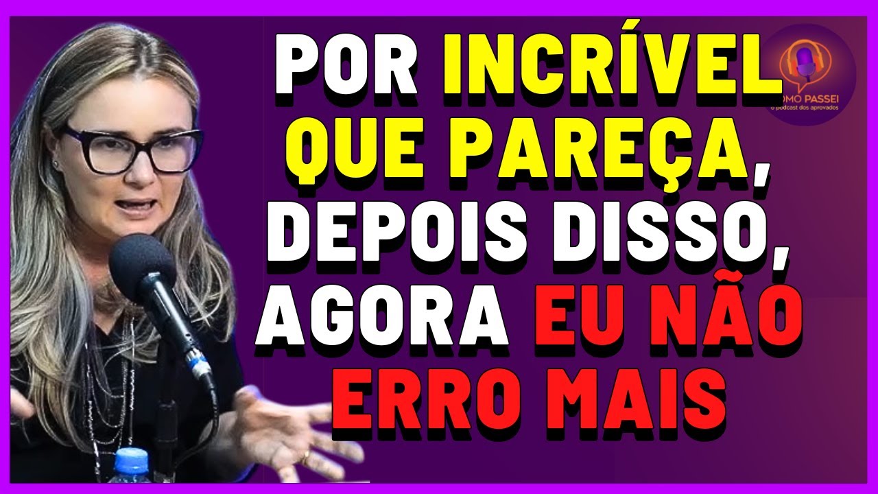 Ela Aprendeu a Fazer a Prova do Concurso Público Desse Jeito