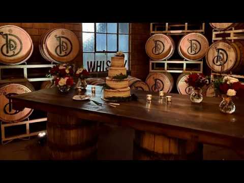 Detroit Wedding DJ & Uplighting | Abby & Eric at The Whiskey Factory