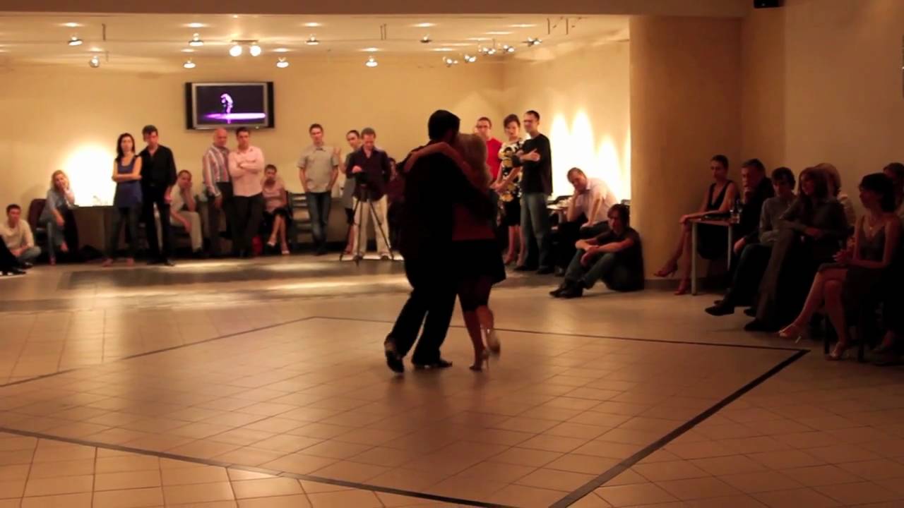 Vladimir Vereschagin & Ekaterina Koptelova, Moscow, Milonga "Le Cate", 18.09.2009