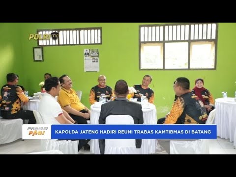 KAPOLDA JATENG REUNI TRABAS KAMTIBMAS DI BATANG