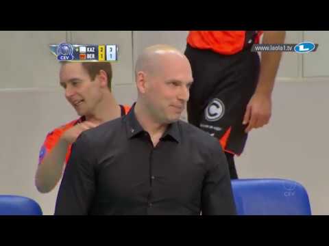 Grande rally between Zenit Kazan and Berlin Recycling Volleys