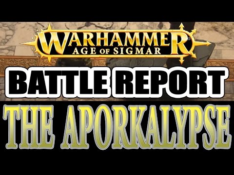 Stormcast Eternals vs The Best Dwarfs - The Aporkalypse - Age Of Sigmar Battle Report