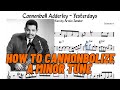 Cannonball Adderley - Yesterdays Solo Transcription