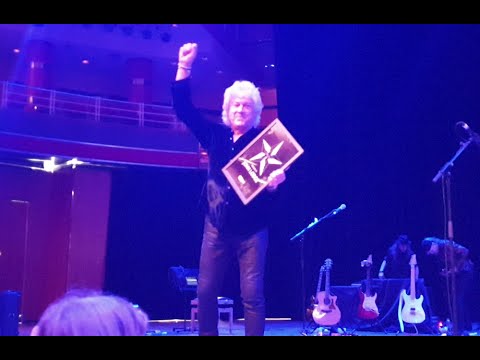 John Lodge - Walk of Stars award 11th April 2019