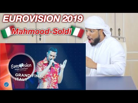 ARAB REACTION TO EUROVISION 2019 (Mahmood - Soldi) **ITALIAN REACTION**