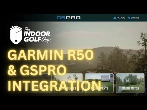 How to Set Up GSPRO for your Garmin Approach R50 Launch Monitor | Step-by-Step Guide