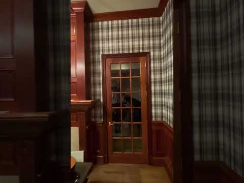 Wallpapering Around High Profile Wood Trim - Spencer Colgan