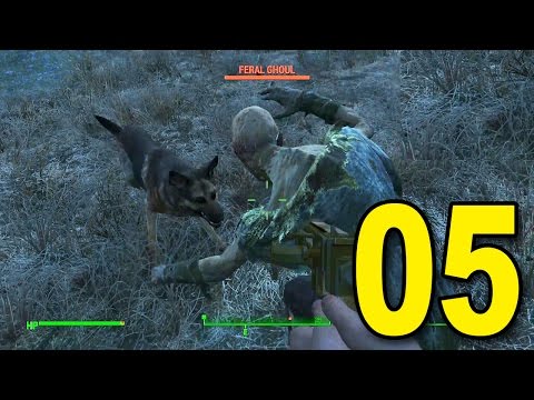 Fallout 4 - Part 5 - Ghoul Attack! (Let's Play / Walkthrough / Gameplay)