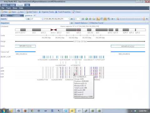 Add 1000 Genomes Track