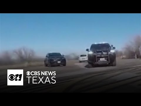 DASH CAM: White Settlement Police Use GPS "StarChase" Tech to End I-30 Pursuit