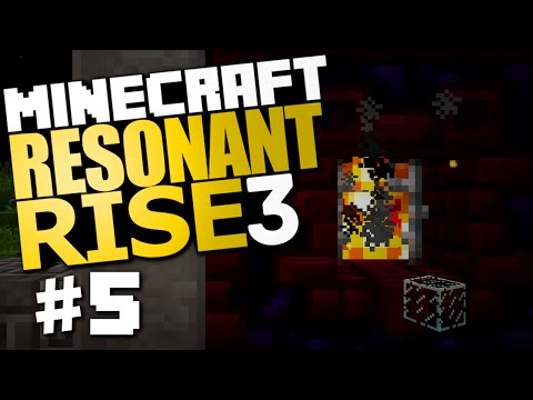 Minecraft Resonant Rise 3 #5 "Infernal Furnace, Deconstruction Table, Alumite, Open Crate"