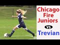 U10 Girls Soccer Game Highlights: Chicago Fire Juniors City U10 vs Trevian SC U10 [2021]