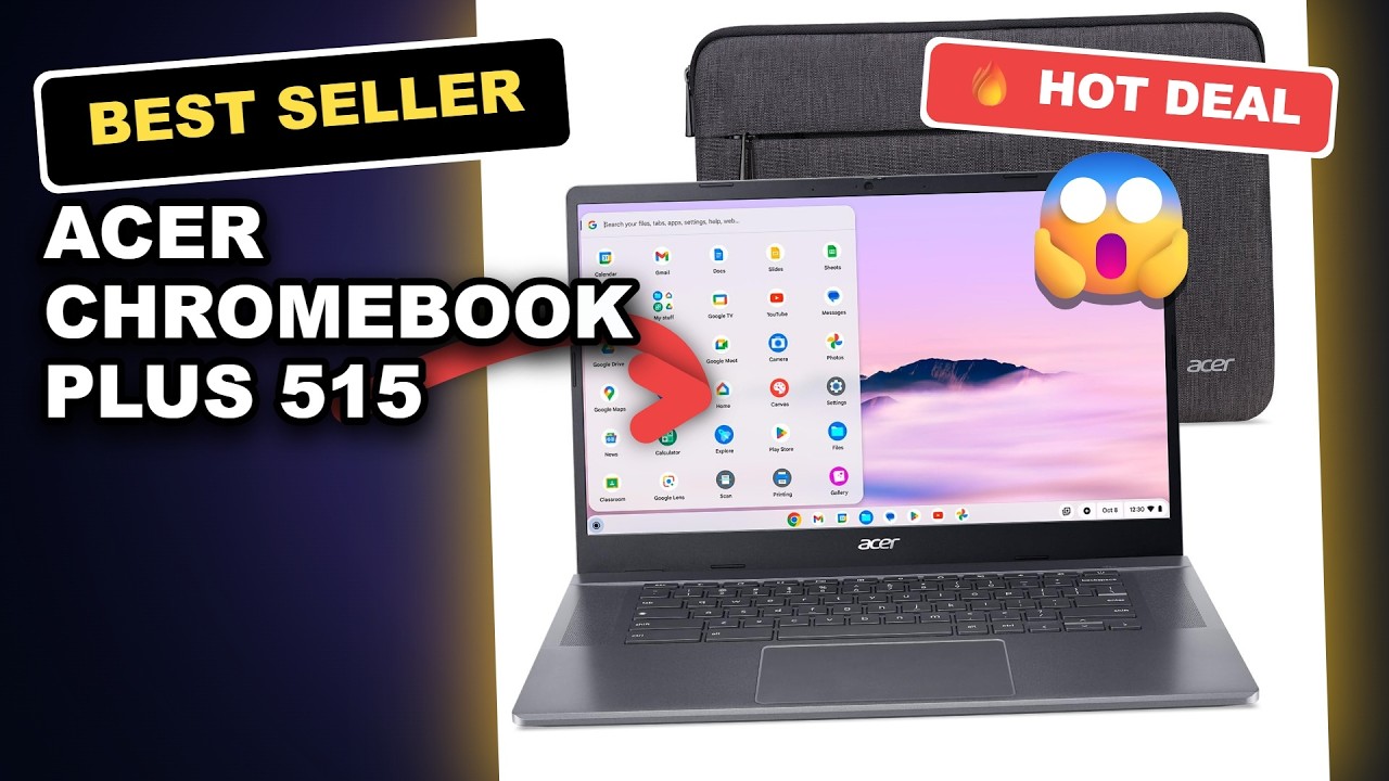 Acer Chromebook Plus 515 CBE595-2T Real Review: Worth the Price in 2024? review video