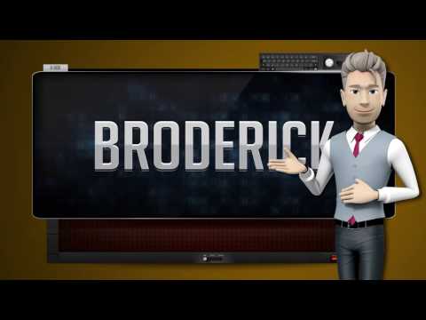 BRODERICK - How to say it Backwards