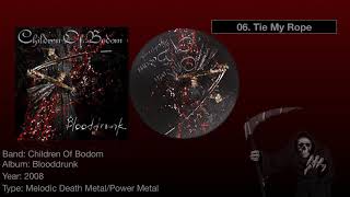 Tie My Rope - Children Of Bodom - Blooddrunk album 2008 (COB) [HQ] Lyrics in description.