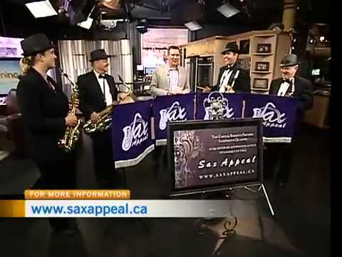 Sax Appeal Ottawa on CTV Morning Live - Yakety Sax (Boots Randolf & James Rich arr. Larry Norred)