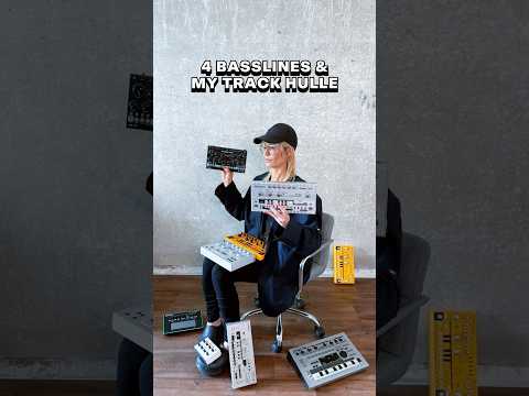 These four sound insane: Roland TB-303, Acidlab Bassline 3, Erica Synths and MAM MB33 #acidtechno