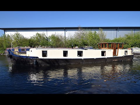 SOLD - Molly, 55'6"X11'6" Replica Dutch Barge 2001 TAR narrowboats
