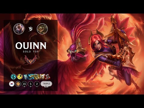 Quinn Top vs Renekton - KR Grandmaster Patch 12.21
