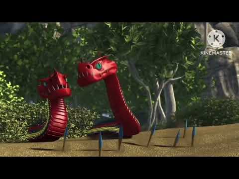 The Slitherwing Screen Time in Dragons: Race to the Edge Part 2