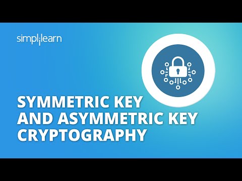 Symmetric Key Cryptography And Asymmetric Key Cryptography | Cryptography Tutorial | Simplilearn