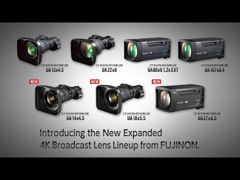 Fujinon 4K HDR Broadcast Lens, 7.8-187mm, 24x Zoom 16710621 Fujinon 4K HDR Broadcast Lens, 7.8-187mm, 24x Zoom 16710621