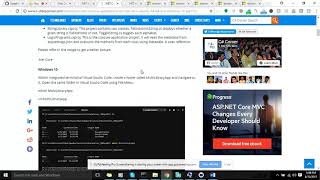 Working on .NET Core with Visual Studio Code