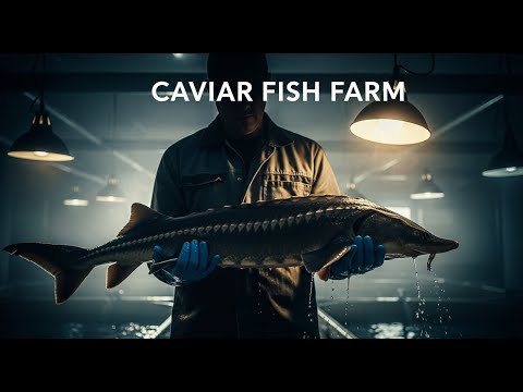 How It's Made: Inside the Caviar Fish Farm – Harvesting Black Gold from Endangered Sturgeon