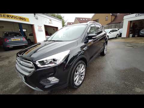 Ford Kuga Titanium X Automatic 1 5 petrol AWD 2019 19 plte black 6000 miles 1 owner sat nav Bluetoot