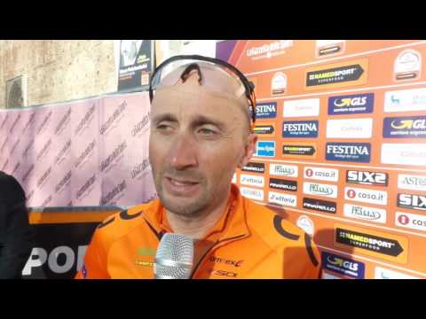 Davide Rebellin, intervista partenza 107° Milano Sanremo 19 Marzo 2016