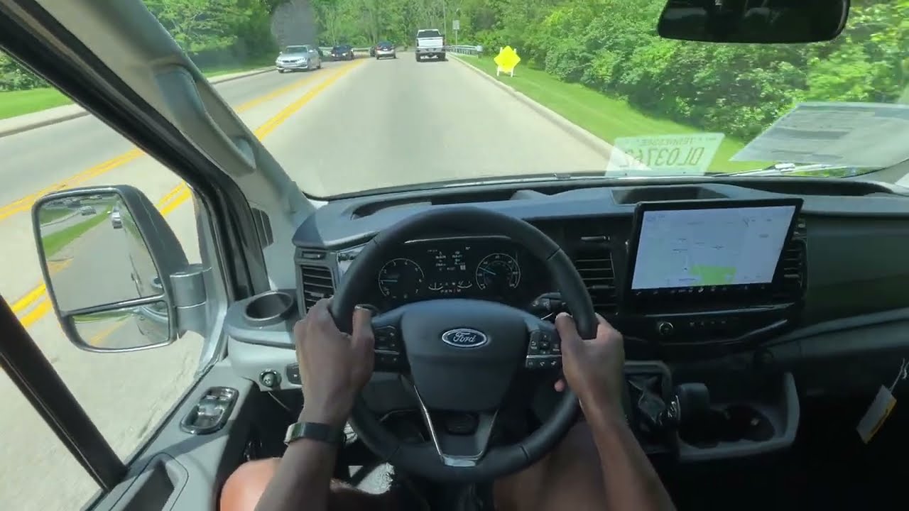 2024 Ford Transit 250 Explorer Conversion Van POV Test ...