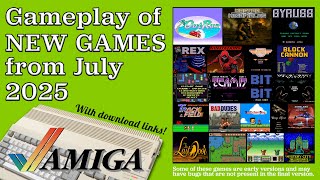 New Amiga games from July 2025