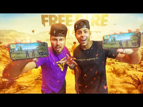JOGANDO FREE FIRE COM MEU AMIGO LEO *EQUIPE PERFEITA*
