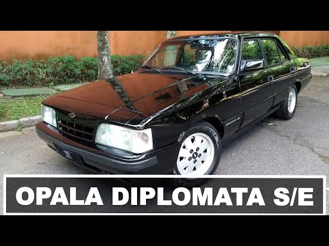 Opala Diplomata SE 1992 (manual transmission, 70,000 km) | Bellote TV Garage