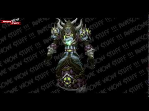 WoW Tier 13 - Warlock (Worgen) Preview HD